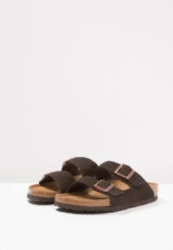 Birkenstock Arizona Sfb Vl Narrow - Pantoffels - Mocca -Birkenstock Schoen 65cb2c88f0df428a9d24e8b4bde9b2cc