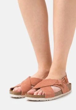 Birkenstock Tulum Sfb Vl Narrow - Sandalen - Earth Red