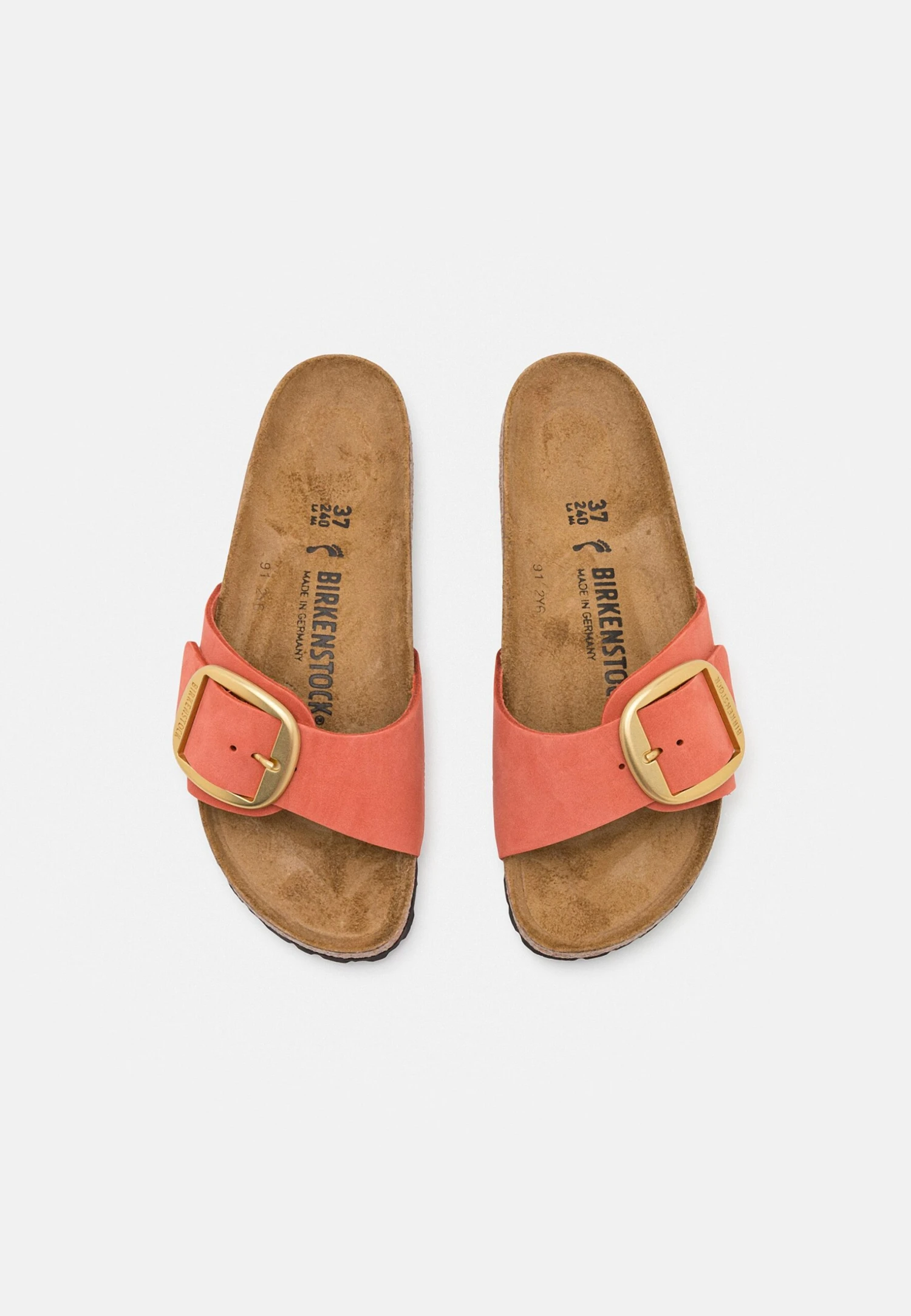 Birkenstock Madrid Big Buckle- Muiltjes - Mars Red 8 Birkenstock Madrid Big Buckle- Muiltjes - Mars Red - Afbeelding 6