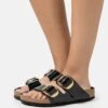 Birkenstock Arizona Lena- Pantoffels - High Shine Black