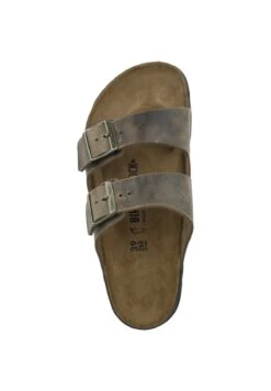 Birkenstock Arizona- Muiltjes - Faded Khaki -Birkenstock Schoen 6fd1331b836c401cac232400b116c874