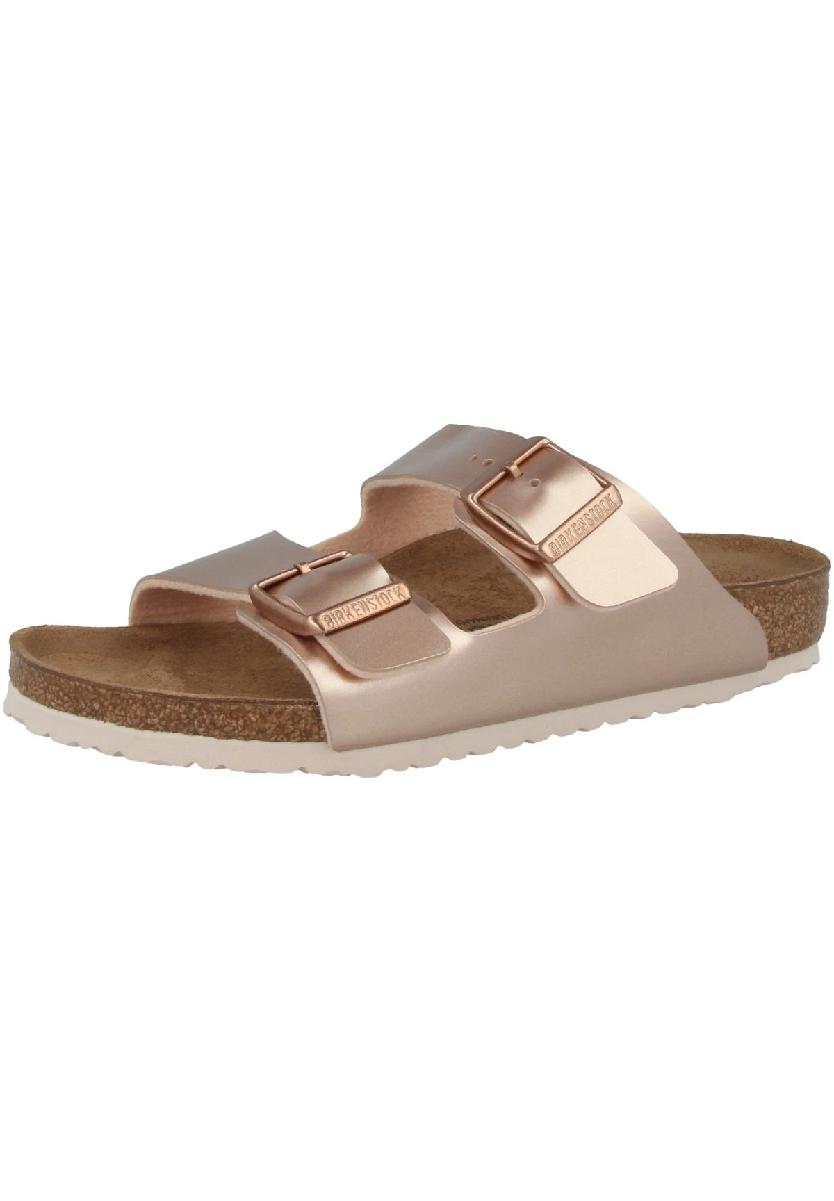 Birkenstock Unisex - Muiltjes - Electric Metallic Copper 4 Birkenstock Unisex - Muiltjes - Electric Metallic Copper - Afbeelding 2