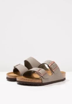 Birkenstock Arizona- Muiltjes - Stone -Birkenstock Schoen 7056a8cb96194c8ba6c733f753b57fb3