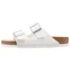 Birkenstock Arizona - Muiltjes - White -Birkenstock Schoen 7350043ba6ba4a63aaf621965b462d19