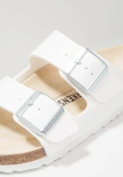 Birkenstock Arizona - Muiltjes - White -Birkenstock Schoen 7392ebcf865240a4b73fc6b80c63048b