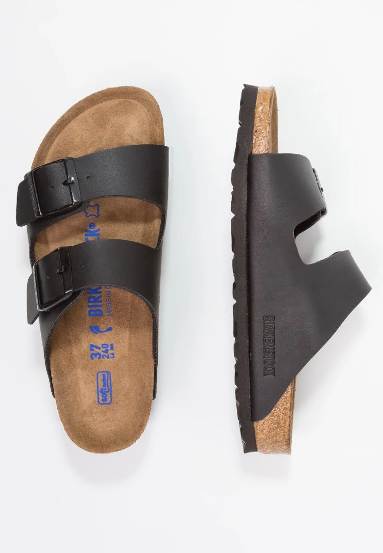 Birkenstock Arizona Soft Footbed Narrow Fit - Muiltjes - Black 4 Birkenstock Arizona Soft Footbed Narrow Fit - Muiltjes - Black - Afbeelding 2