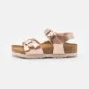 Birkenstock Rio Kids Bf Electric Metallic Regular Fit - Sandalen - Rose Gold-Coloured