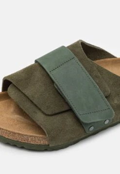 Birkenstock Kyoto Vl Nu Thyme Unisex- Muiltjes - Brown -Birkenstock Schoen 7a7e56ed83be4d54a11ab4a76ed86396