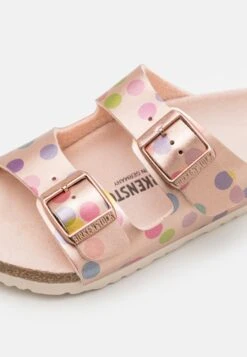 Birkenstock Arizona Kids Dots - Muiltjes - Electric Metallic/Opper -Birkenstock Schoen 7b0c73d262a347fdb9f2cb1ae9719a01