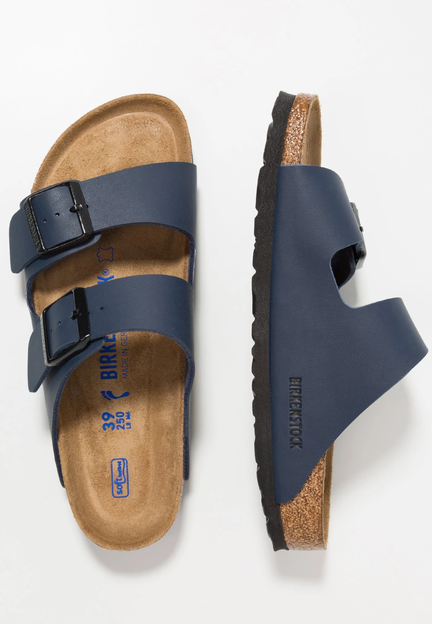 Birkenstock Arizona Sfb Bf Narrow - Pantoffels - Blue 4 Birkenstock Arizona Sfb Bf Narrow - Pantoffels - Blue - Afbeelding 2
