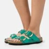 Birkenstock Arizona Lena Narrow - Muiltjes - Green -Birkenstock Schoen 8337372439ce449eb9a8b3dab44456ec