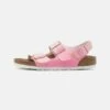 Birkenstock Milano Ombre Narrow Fit - Sandalen - Candy Pink/Faded Lime 2 Birkenstock Milano Ombre Narrow Fit - Sandalen - Candy Pink/Faded Lime -Birkenstock Schoen 83f5824f13224f4b96cf3fb1bfcca904