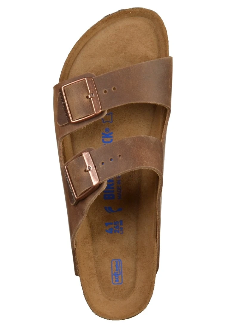 Birkenstock Pantoletten Arizona Narrow Fit - Muiltjes - Brown 4 Birkenstock Pantoletten Arizona Narrow Fit - Muiltjes - Brown - Afbeelding 2