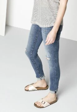 Birkenstock Madrid Bf Regular - Muiltjes - Graceful Pearl White