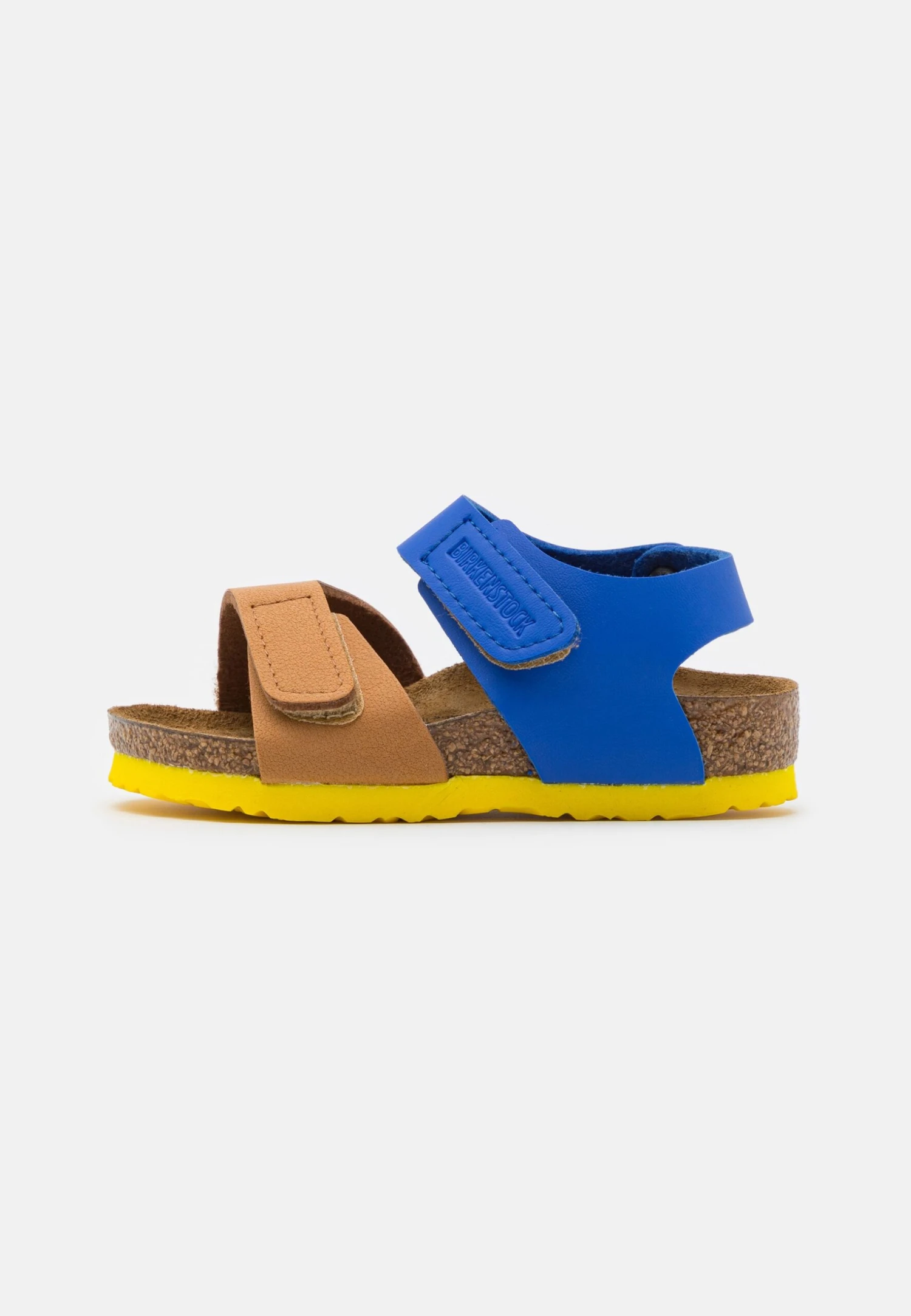 Birkenstock Palu Kids Unisex - Sandalen - Caramel/Ultra Blue 3 Birkenstock Palu Kids Unisex - Sandalen - Caramel/Ultra Blue