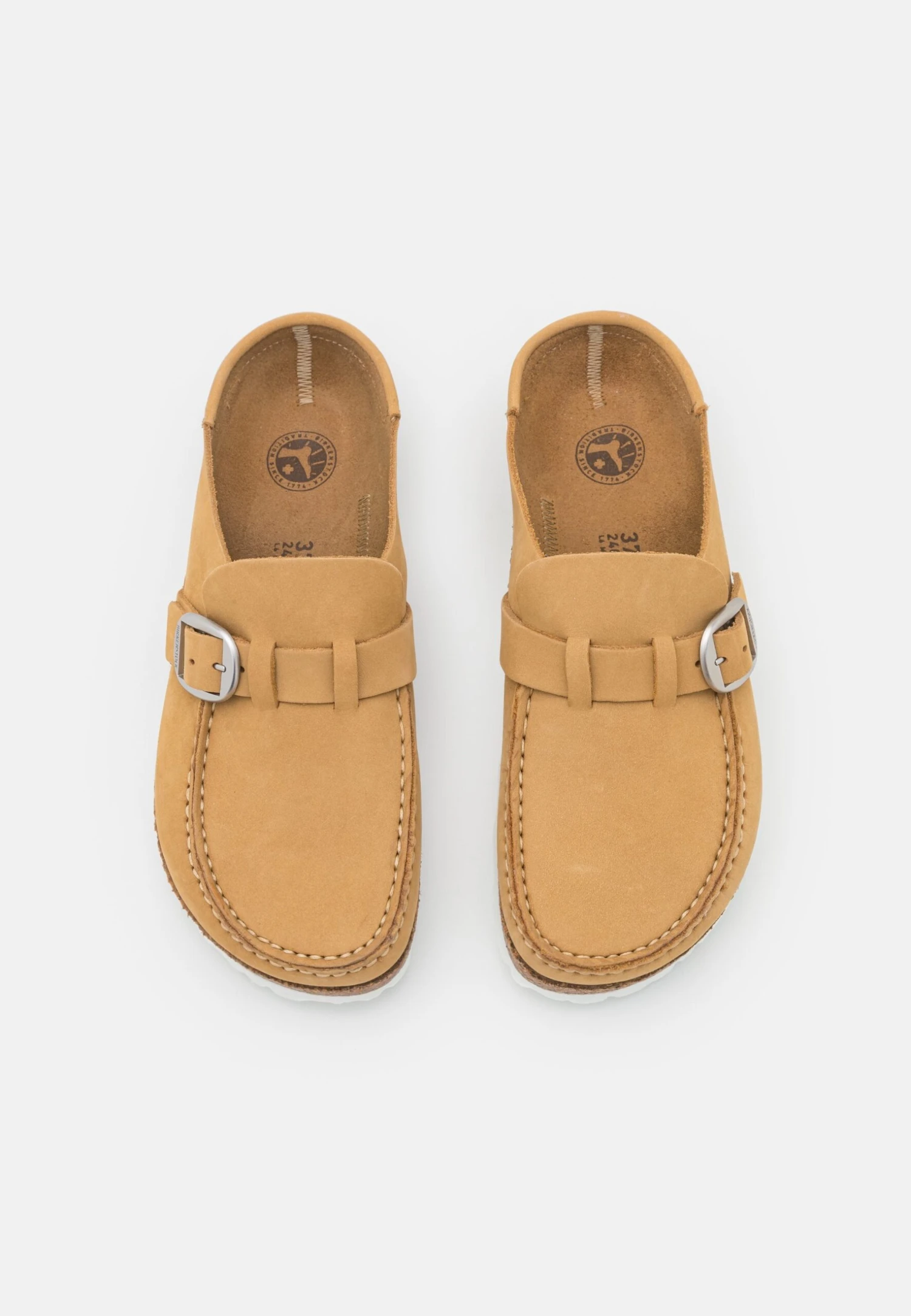 Birkenstock Buckley Narrow Fit - Pantoffels - Latte Cream 8 Birkenstock Buckley Narrow Fit - Pantoffels - Latte Cream - Afbeelding 6