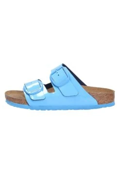 Birkenstock Tieffussbett - Muiltjes - Patentskyblue