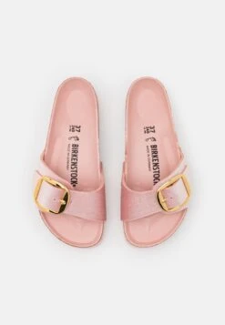 Birkenstock Madrid Big Buckle Rivet Logo Regular Fit - Pantoffels - Light Rose -Birkenstock Schoen 8f0bfc017fbf443195df36deb371dd9f