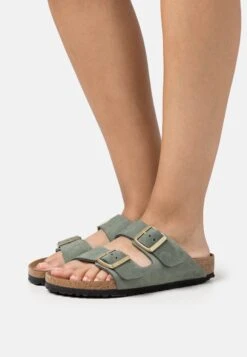 Birkenstock Arizona Lenb- Pantoffels - Thyme