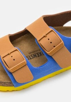 Birkenstock Milano Unisex - Sandalen - Caramel/Ultra Blue 13 Birkenstock Milano Unisex - Sandalen - Caramel/Ultra Blue -Birkenstock Schoen 9845a4a17eee413abb4ee7e424c8893f