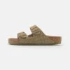 Birkenstock Arizona TexCanvas Faded Vegan Unisex - Muiltjes - Faded Khaki -Birkenstock Schoen 9851d96b54244f34bdc68446ba4afc99