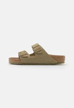 Birkenstock Arizona TexCanvas Faded Vegan Unisex - Muiltjes - Faded Khaki