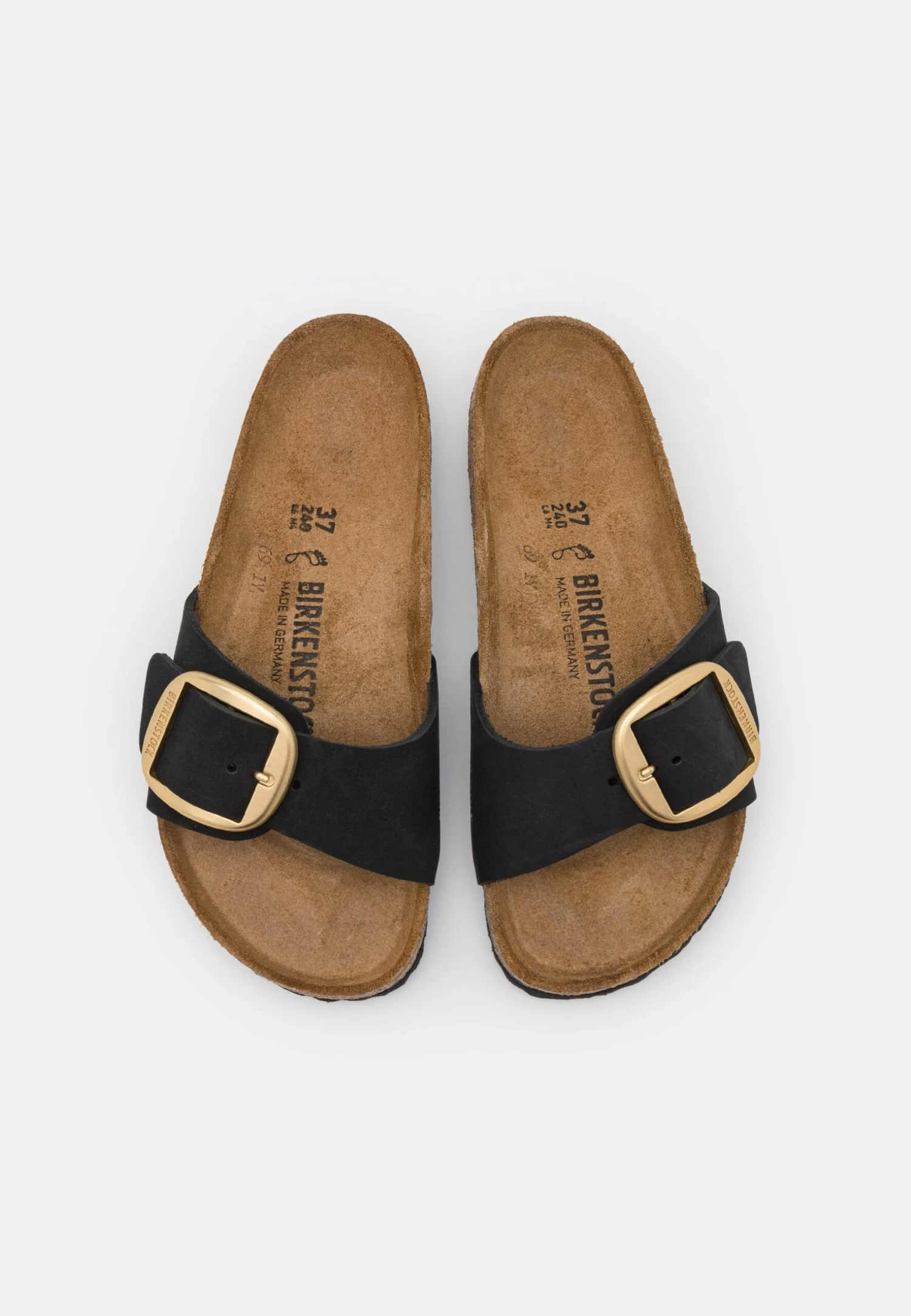 Birkenstock Madrid Big Buckle Regular Fit - Muiltjes - Black 8 Birkenstock Madrid Big Buckle Regular Fit - Muiltjes - Black - Afbeelding 6