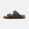 Birkenstock Arizona Narrow Fit - Muiltjes - Dunkelbraun -Birkenstock Schoen 9a1c36c2a2654667b7c18f18e17d0e1d