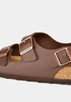 Birkenstock Milano - Sandalen - Dark Brown -Birkenstock Schoen 9c990c4dbb4c4af6baf3605fb7752ac4