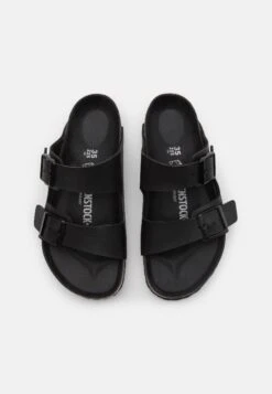 Birkenstock Arizona Triple Unisex - Muiltjes - Black -Birkenstock Schoen 9ef0cc3d7ff74f7ead9f981f1aa1fc5a