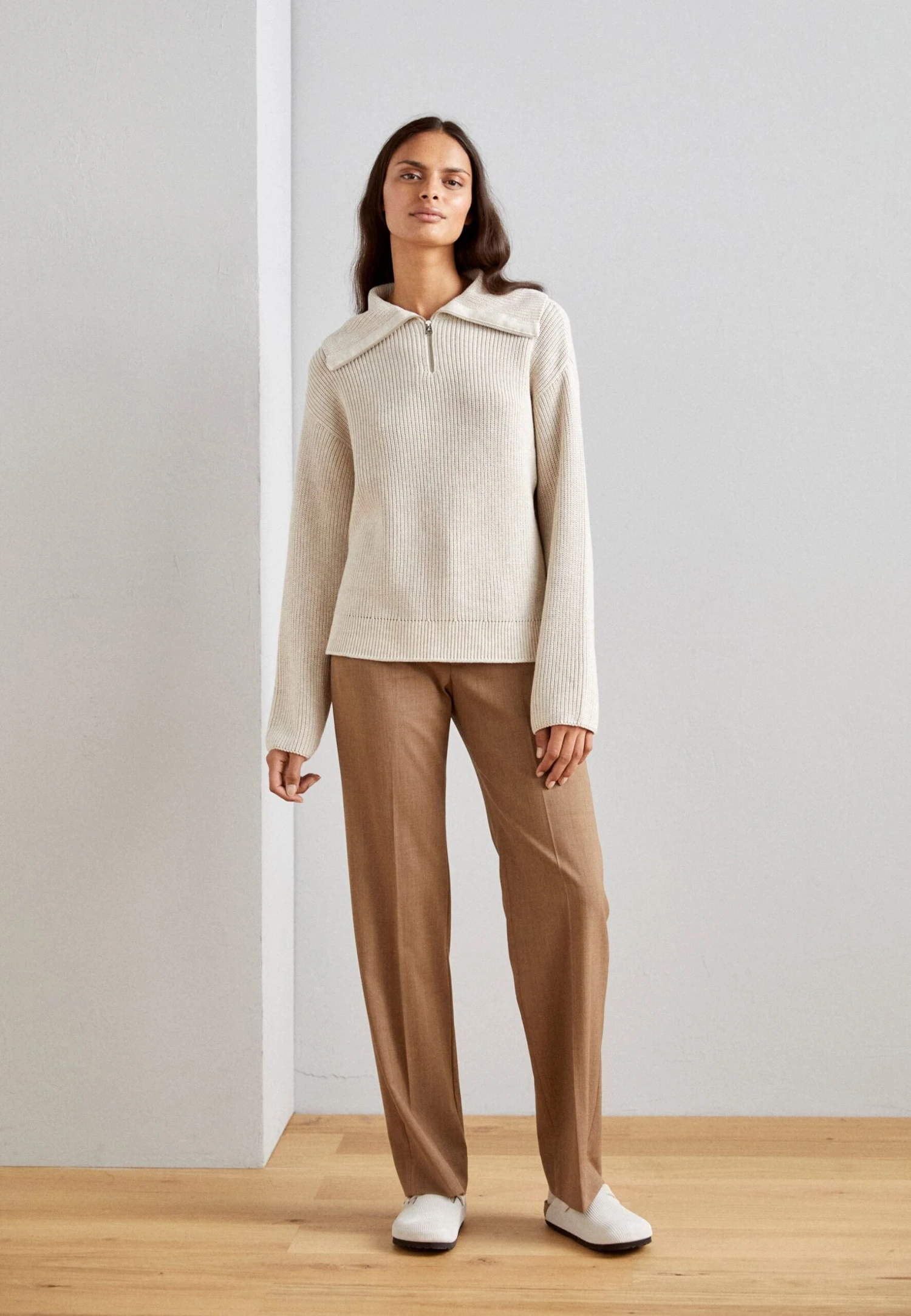 Birkenstock Boston- Pantoffels - Antique White 5 Birkenstock Boston- Pantoffels - Antique White - Afbeelding 3