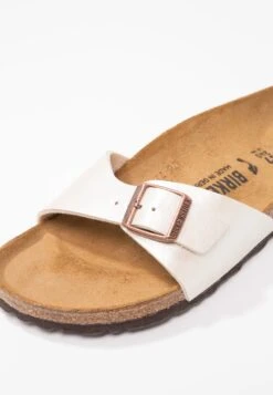 Birkenstock Madrid Bf Narrow - Muiltjes - Graceful Pearl White -Birkenstock Schoen b00ae687375e4398b8d20f2ec28f339b