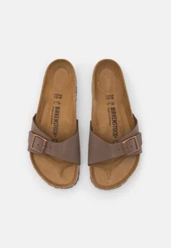 Birkenstock Madrid Bfbc Regular - Pantoffels - Mocca -Birkenstock Schoen b37f50243e1b4076a2a173db75ec5e24