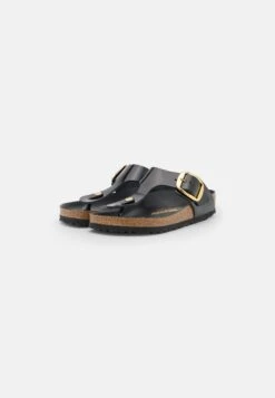 Birkenstock Gizeh Big Buckle Regular - Teensandalen - Black -Birkenstock Schoen b53025cb1ff74e10972072fc5a92bf70