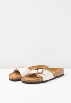 Birkenstock Madrid Bf Narrow - Muiltjes - Graceful Pearl White -Birkenstock Schoen b5367bd5a645402caed81b5868c8a0e2