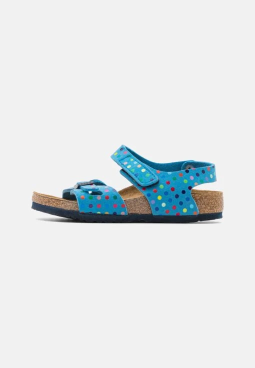 Birkenstock Colorado Kids Digital Dots - Sandalen - Blue -Birkenstock Schoen b72afb867fca4fa48eb7acb586b46089