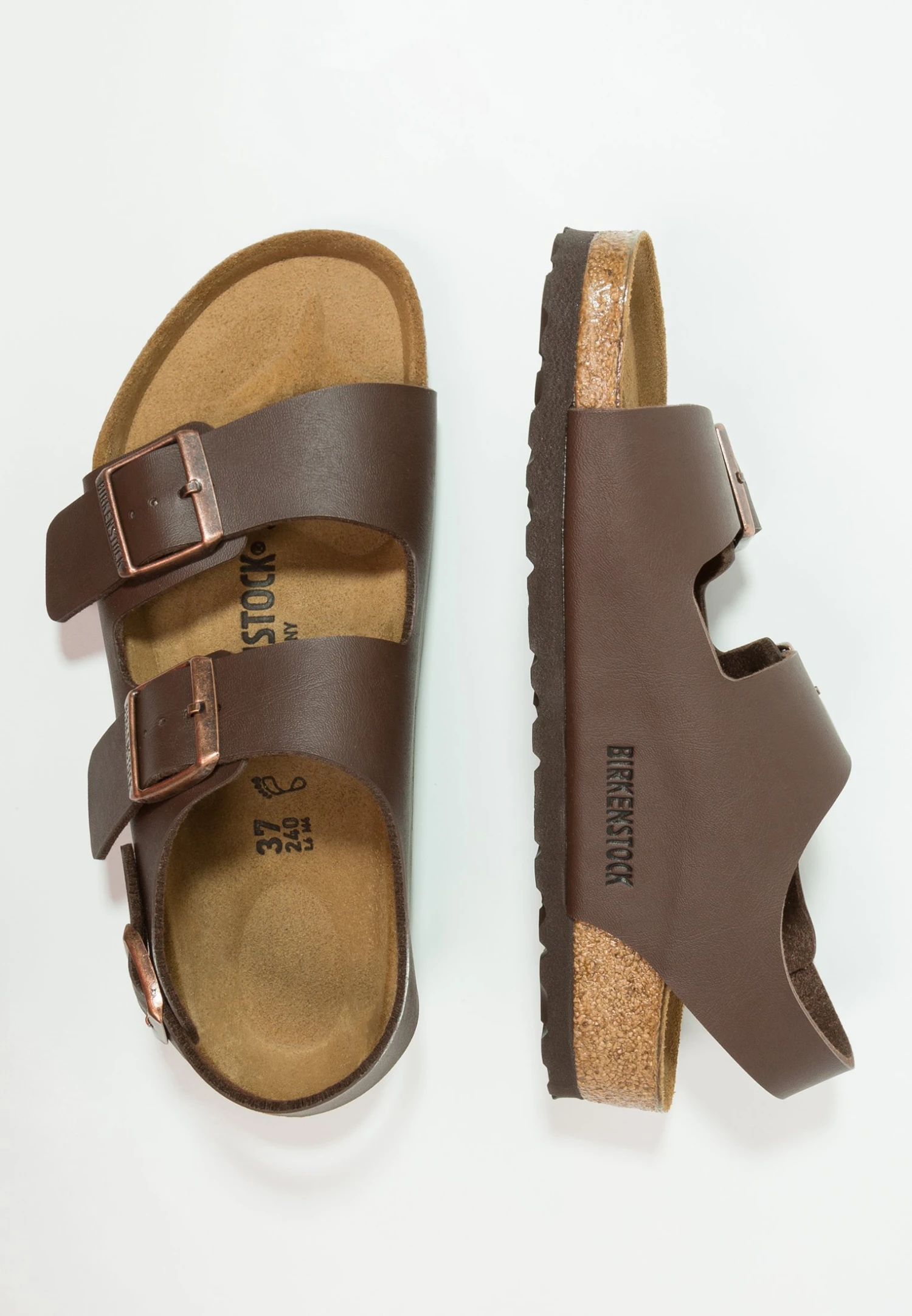 Birkenstock Milano - Sandalen - Dark Brown 4 Birkenstock Milano - Sandalen - Dark Brown - Afbeelding 2