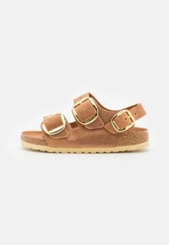 Birkenstock Milano Big Buckle Narrow - Sandalen - Cognac
