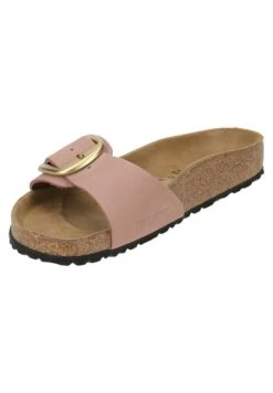 Birkenstock Madrid Big Buckle - Muiltjes - Rosa/Gold -Birkenstock Schoen ba4b0ebfc00945d88fbccc6605a3ea7a