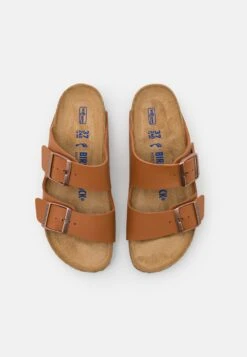 Birkenstock Arizona Soft Footbed Unisex - Pantoffels - Ginger Brown -Birkenstock Schoen bb188c8ad90841759983d3a8db57e4ff