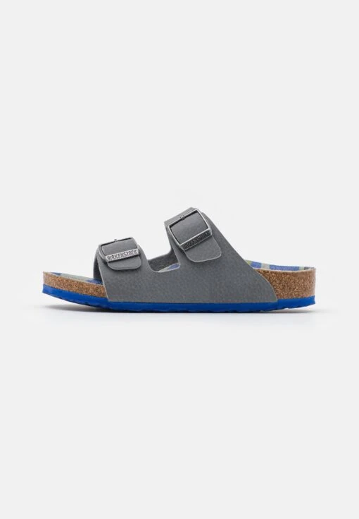 Birkenstock Arizona Kids- Muiltjes - Gray -Birkenstock Schoen bc6f9fd78ca546be904f46abd3827f59