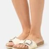 Birkenstock Madrid Big BuckleNarrow - Muiltjes - High Shine Butter -Birkenstock Schoen be7b2786d0bf468ca6785ef602f8e5d5