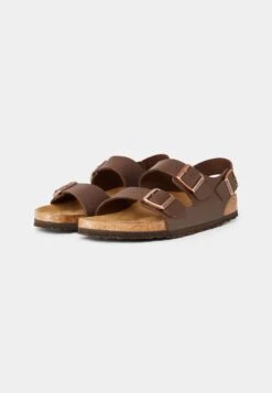Birkenstock Milano - Sandalen - Dark Brown -Birkenstock Schoen bf0bf78f3b2447c3a6fb24e6cf14c44d
