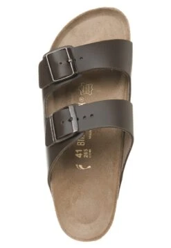 Birkenstock Arizona - Pantoffels - Dunkelbraun -Birkenstock Schoen c1a0d5ee26d1466f802fa3a3eb388b96