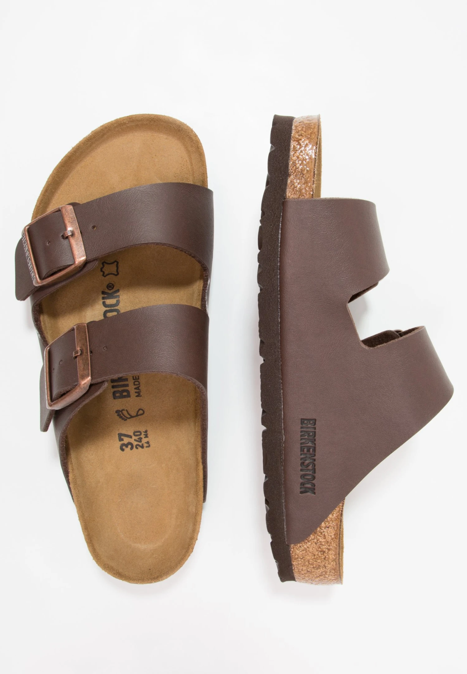Birkenstock Arizona - Pantoffels - Dark Brown 4 Birkenstock Arizona - Pantoffels - Dark Brown - Afbeelding 2