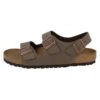 Birkenstock Milano Birko-Flor- Outdoorsandalen - Brown -Birkenstock Schoen c69f6d93db76402bad24c0435bff42cd