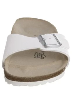 Birkenstock Madrid Bf Narrow - Muiltjes - Weiss -Birkenstock Schoen c8b00f516b6941b7b25e7d31cad581ea