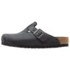 Birkenstock Boston - Pantoffels - Black -Birkenstock Schoen cb748b33f82d43fa977a846fdacc6a3e