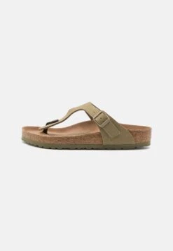 Birkenstock Gizeh Regular Fit - Teensandalen - Khaki -Birkenstock Schoen cca06bf011f54d7d9b725829230a0e50