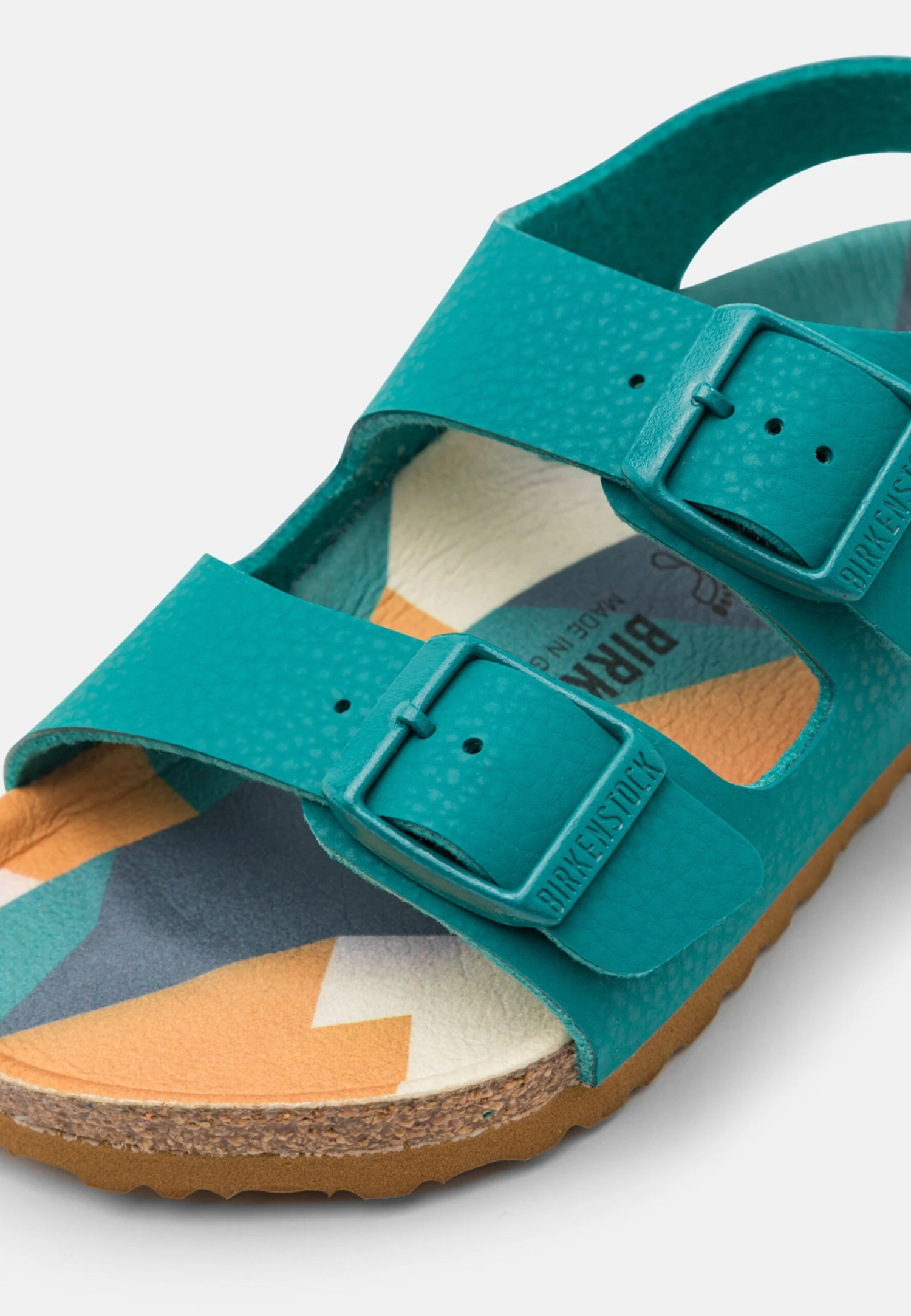 Birkenstock Milano Kids- Sandalen - Desert Soil/Dark Teal/Camo 7 Birkenstock Milano Kids- Sandalen - Desert Soil/Dark Teal/Camo - Afbeelding 6